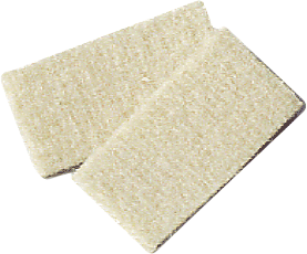Štandardné čistiace podušky, 46 x 24 x 4 mm